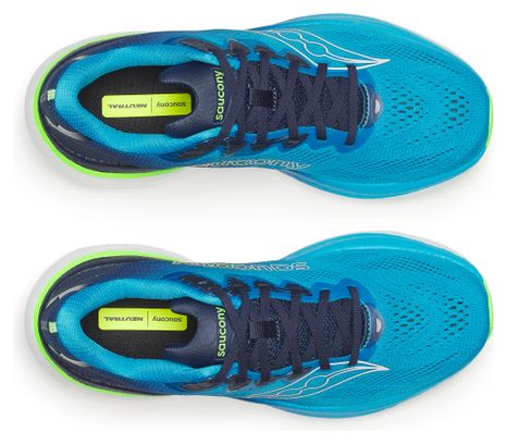 Zapatillas de running Saucony Ride 19 azul para hombre