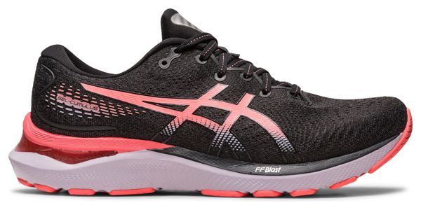 Asics Gel Cumulus 24 Running Shoes Black Pink Women's