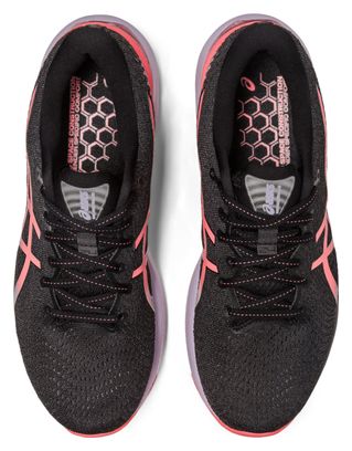 Chaussures de Running Asics Gel Cumulus 24 Noir Rose Femme