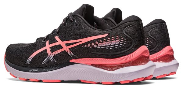 Chaussures de Running Asics Gel Cumulus 24 Noir Rose Femme