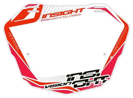 Insight Vision 2 Mini/Expert plate White/Red