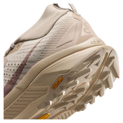 Scarpe da trail Nike ACG Zegama beige da uomo