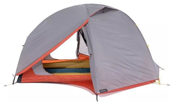 Tente Forclaz Trek 900 Autoportante 3 Personnes Gris Orange