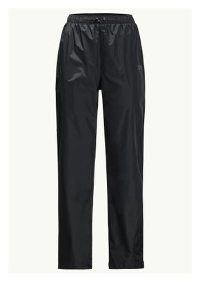 Jack Wolfskin Pantalones Rainy Day Negro