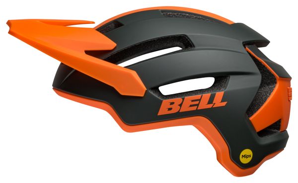 Bell 4Forty Air Mips Dark Green/Orange Helmet