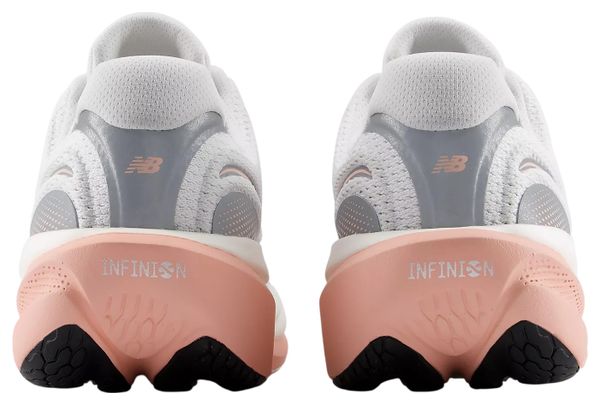New Balance 1080 v15 White/Pink Women's Running Shoes