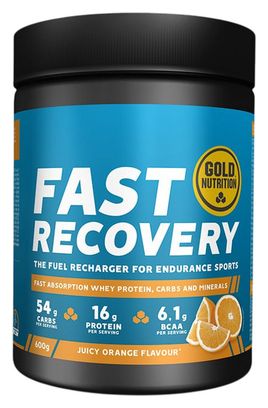 GoldNutrition Fast Recovery Regenerationsgetränk Orange – 600 g