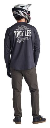 Troy Lee Designs Ruckus Ride Grijs T-shirt met lange mouwen