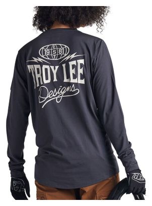 Troy Lee Designs Ruckus Ride Grijs T-shirt met lange mouwen