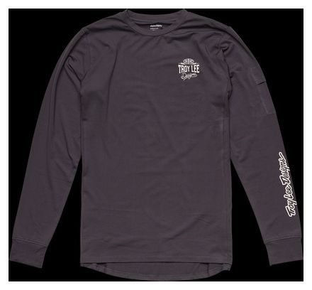 Troy Lee Designs Ruckus Ride Grijs T-shirt met lange mouwen