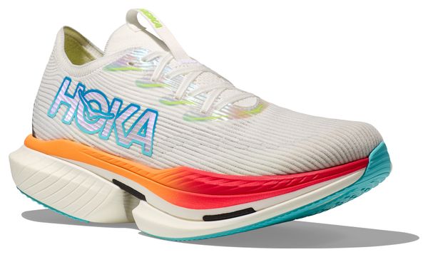 Chaussures Running Hoka Cielo X1 Blanc/Multicolore Unisexe