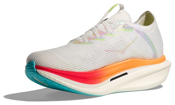 Chaussures Running Hoka Cielo X1 Blanc/Multicolore Unisexe