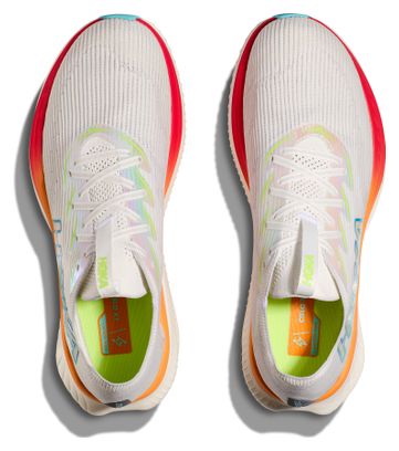 Chaussures Running Hoka Cielo X1 Blanc/Multicolore Unisexe