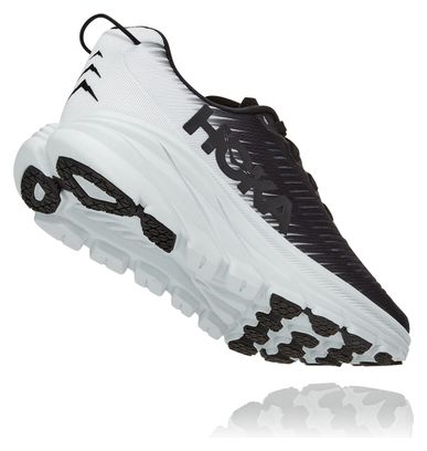 Hoka Rincon 3 Large 2E Running Shoes Black White Women