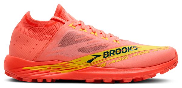 Chaussures Trail Brooks Catamount Agil Rouge/Jaune Unisexe