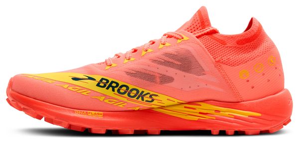 Brooks Catamount Agil Trailrunning-Schuhe Rot/Gelb Unisex