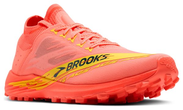 Chaussures Trail Brooks Catamount Agil Rouge/Jaune Unisexe