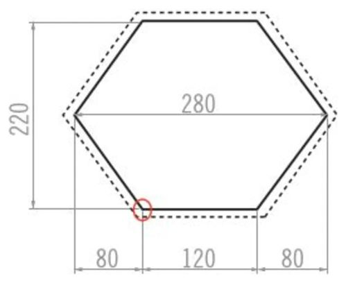 Vaude Grondzeil voor Allround Space 2 Persoons Tent Bruin