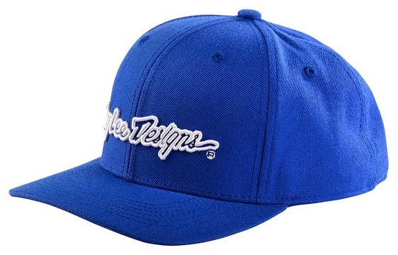Casquette Troy Lee Designs Signature Bleu