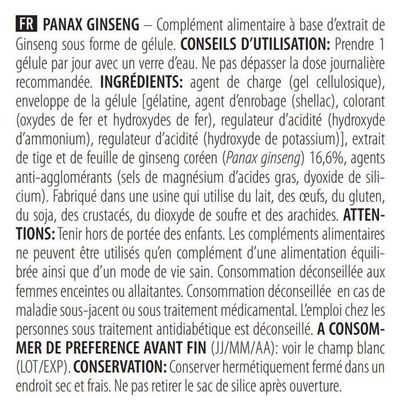 Panax Ginseng (60 Caps) - Biotech Usa - Ginseng