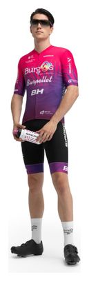 Maillot vélo manches courtes homme Burgos Burpellet BH x Siroko BBBH Burgos Pin