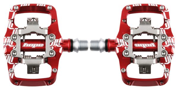 Hope Union TC Clip Red Automatic Pedals