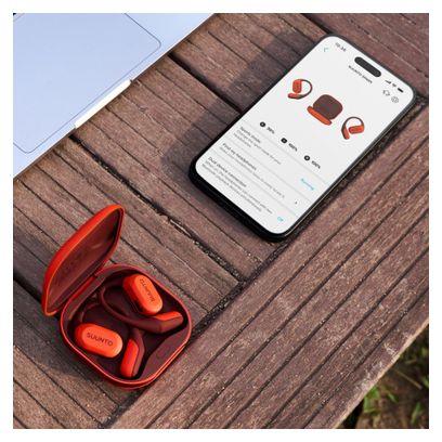 Suunto Spark Open-Ear-Ohrhörer in Korallenorange