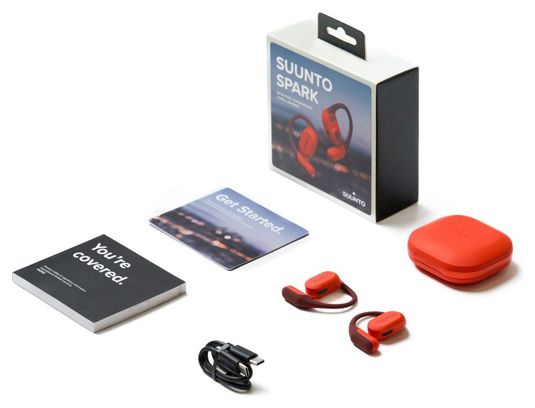 Suunto Spark Open-Ear-Ohrhörer in Korallenorange
