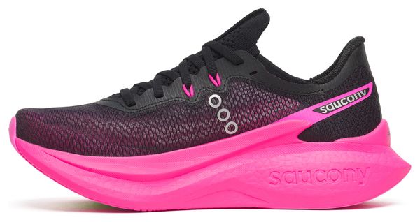 Chaussures Running Saucony Endorphin Pro 5 Rose/Noir Femme