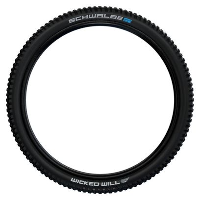 Pneumatico Schwalbe Wicked Will 29" Tubeless Easy Foldable Super Ground Addix SpeedGrip E-Bike E-50 Fianchi Nero