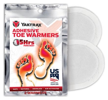 Yaktrax Adhesive Toe Warmers 5 Stunden (10er Pack)