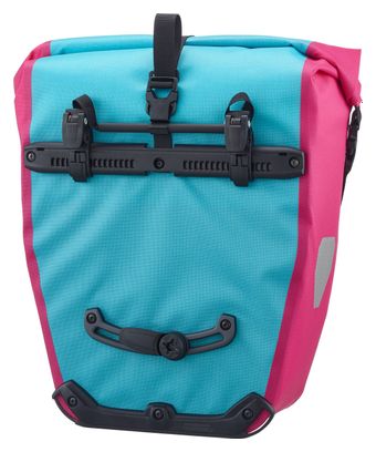 Ortlieb Back-Roller Cyber 20L Fahrradtasche Cyber Blau Rosa