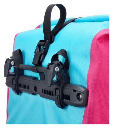 Ortlieb Back-Roller Cyber 20L Fahrradtasche Cyber Blau Rosa