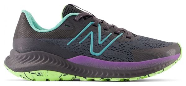 New Balance Nitrel v5 Women s Trail Shoes Gray Green Purple