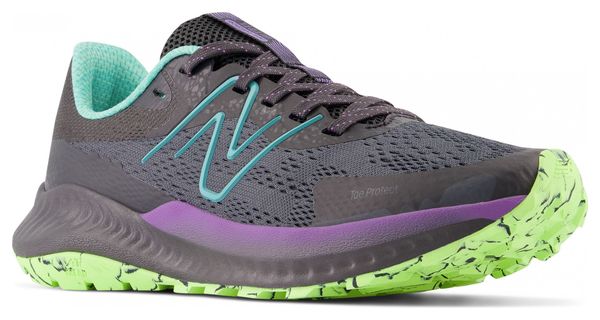 Chaussures Trail New Balance Nitrel v5 Femme Gris Vert Violet