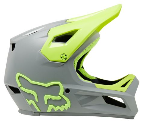 Fox Rampage Ceshyn Full Face Helmet Grey / Green