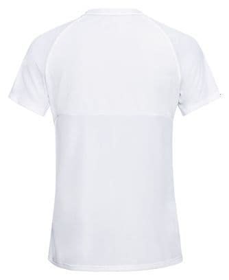 Camiseta de manga corta para mujer Odlo Essential <em>Chill-Tec </em>Blanca