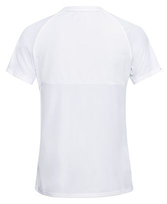 T-Shirt Running Odlo Essential Chill-Tec Femme Blanc