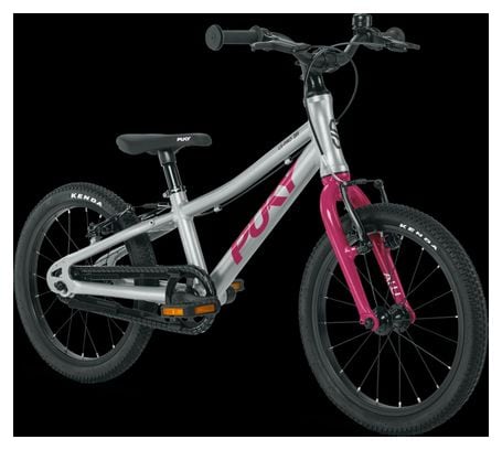 Vélo Enfant Puky LS-Pro 16'' Argent/Berry Violet