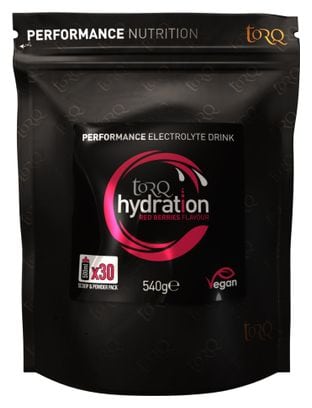 Torq Hydration Bebida electrolítica de frutos rojos 540g