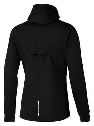 Chaqueta impermeable <strong>Mizuno Thermal Charge para mujer Negro Azul</strong>