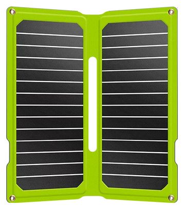 Tragbares Solarladegerät Powertec PTFlap16 Dual USB Grün