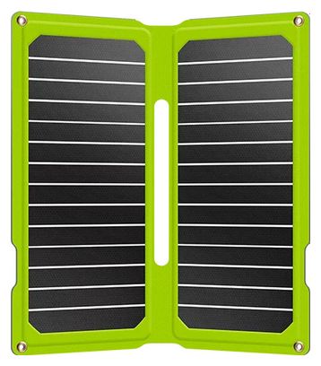 Chargeur Solaire Portable Powertec PTFlap16 Dual USB Vert