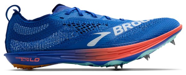 Chaussures d'Athlétisme Brooks Hyperion Elite LD Bleu/Rose Unisexe