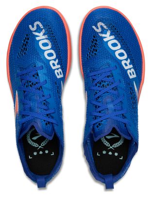 Chaussures d'Athlétisme Brooks Hyperion Elite LD Bleu/Rose Unisexe