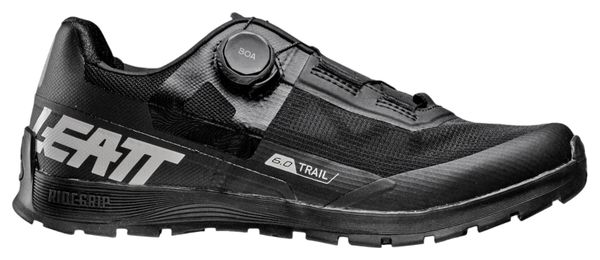 Chaussures VTT Leatt ProClip 6.0 Trail Boa Noir