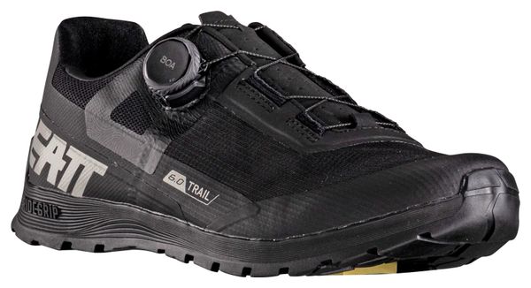 Chaussures VTT Leatt ProClip 6.0 Trail Boa Noir