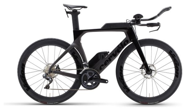 Bicicleta de triatlón Cervelo P Series Shimano Ultegra Di2 11V 700 mm Negra 2022