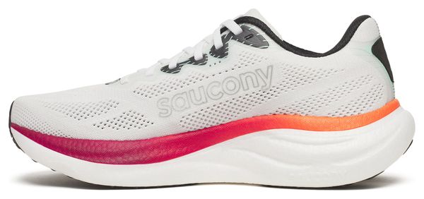 Zapatillas de running Saucony Ride 19 Blanco/Rojo Hombre