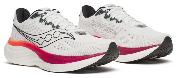 Zapatillas de running Saucony Ride 19 Blanco/Rojo Hombre